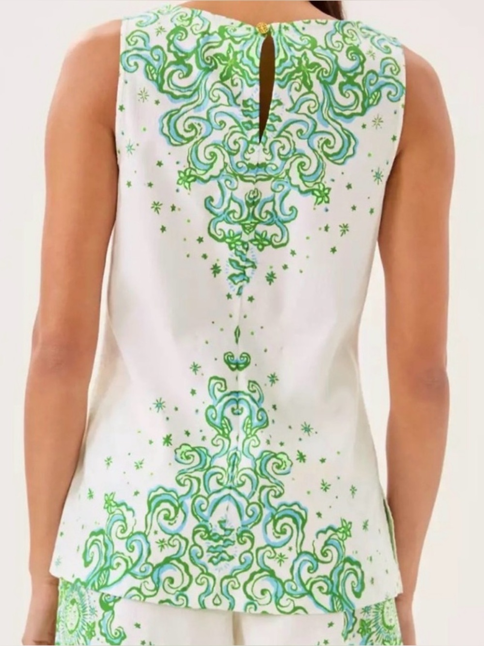 NWT Lilly Pulitzer XL PALMITA TUNIC “Resort White Sol Mates” sz XL ✨💲168